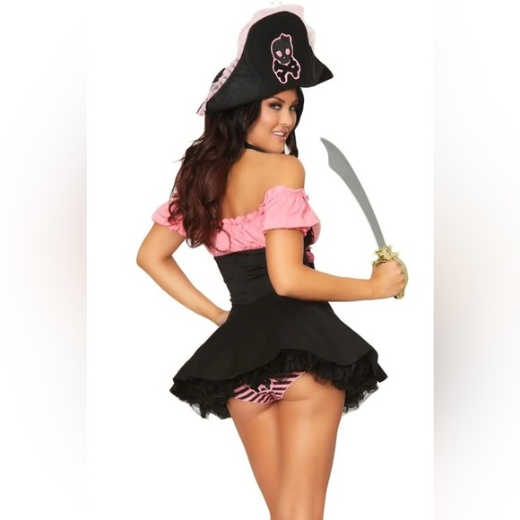 Leg Avenue 3 PC. Treasure Hunt Pirate Costume size XL complete set style 83207 - Picture 4 of 5